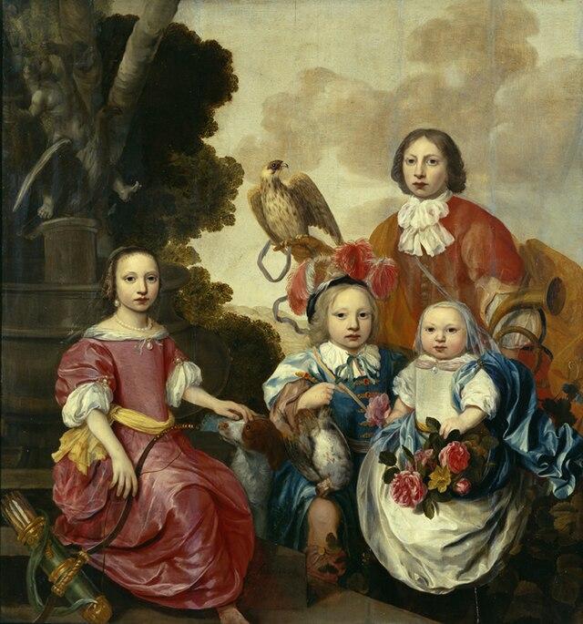 The children of mayor Tjaerd Gerlacius and Beerta Alting by Adam Camerarius (fl. between circa 1644 and circa 1659)